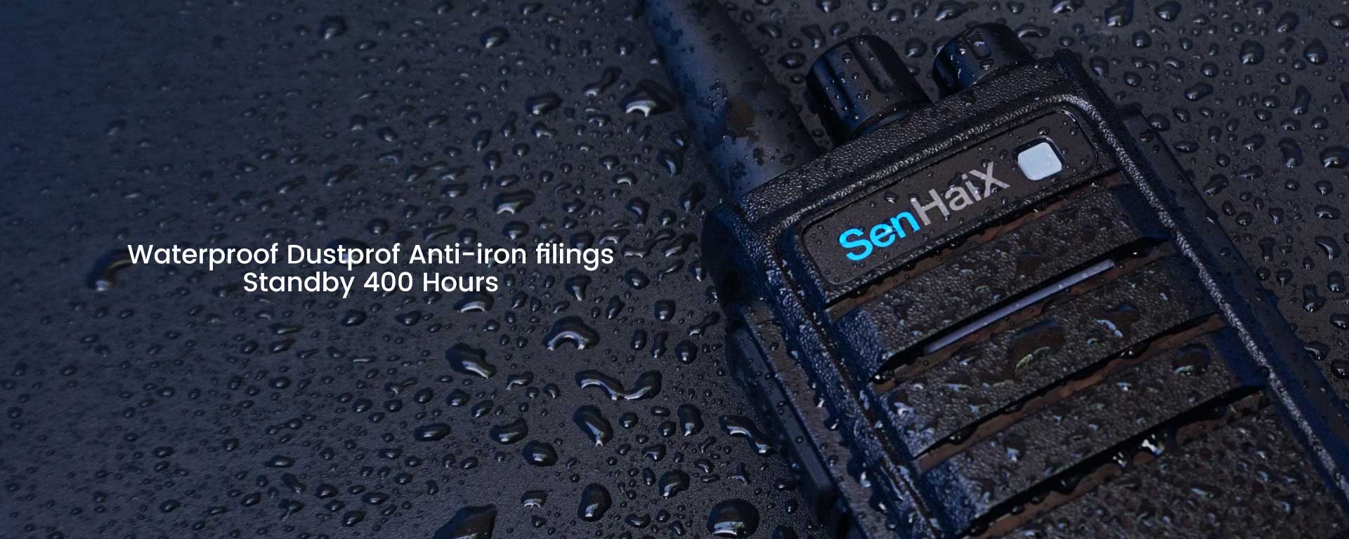 waterproof two way radio UHF